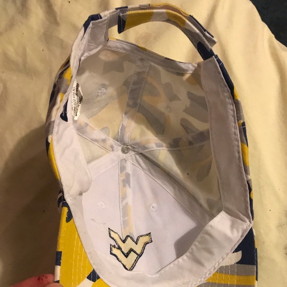West Virginia blue & yellow camo hat - Picture 4 of 5
